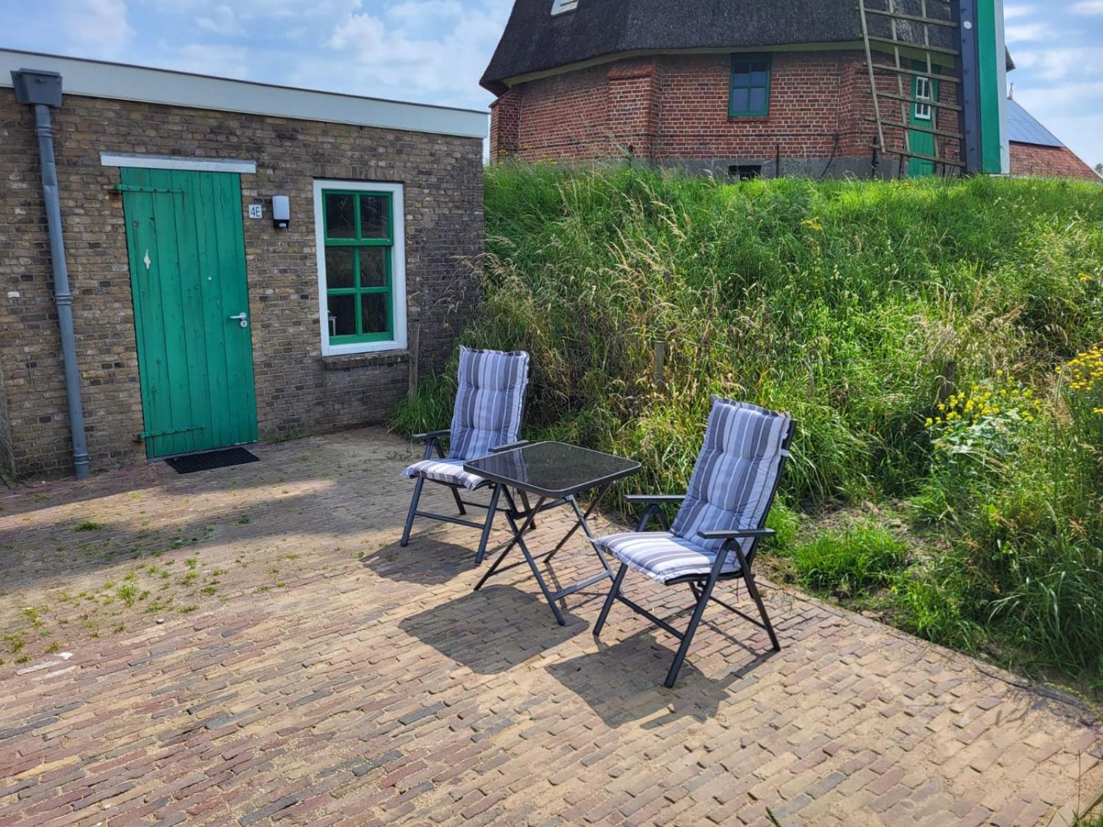 Slapen Aan De Voet Van De Molen Ovezande Exteriér fotografie